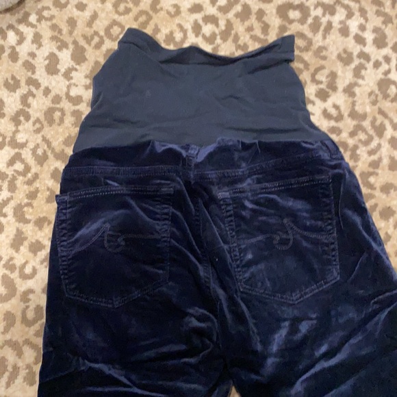 AG SECRET FIT BELLY VELVETEEN SKINNY LEG MATERNITY PANTS - Picture 3 of 3
